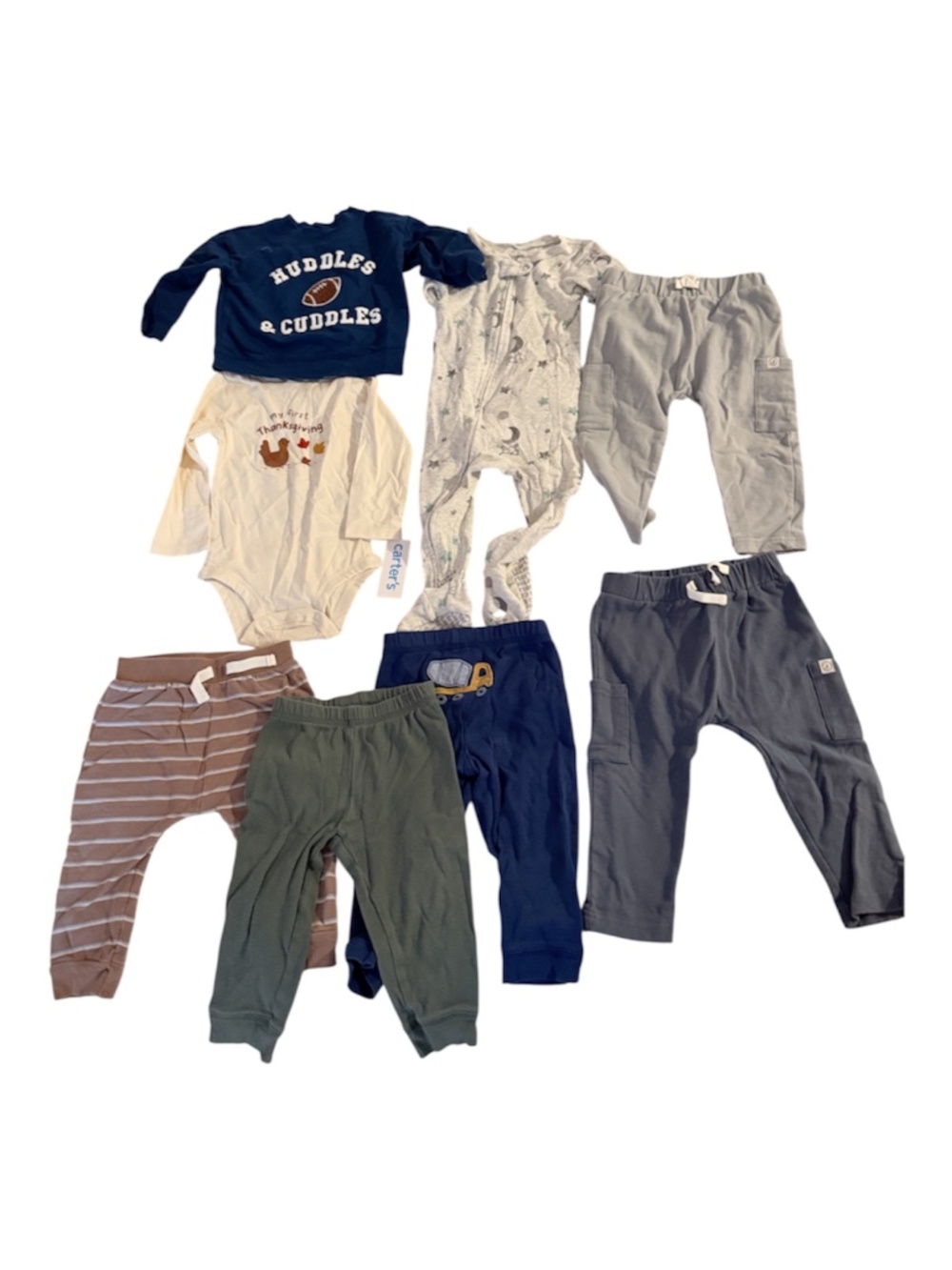 Carters 12 months 8pcs